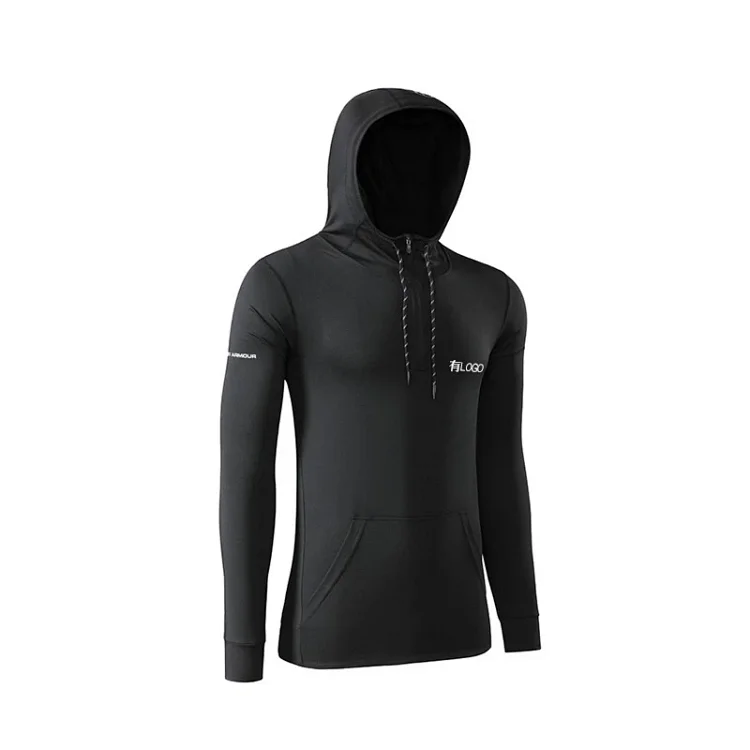 Black long-sleeved hat