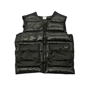 Black down vest s