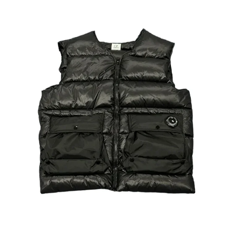 Black down vest s