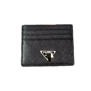 Trendy cross-patterned card case 0301