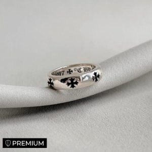 6 options Smooth cross ring