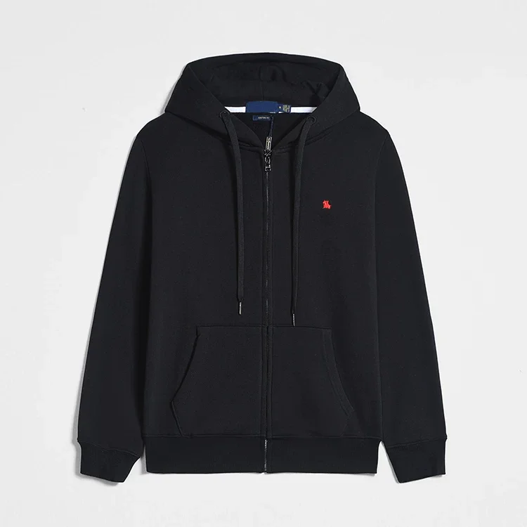 3 options Men's Cotton Hoodie Jacket Casual Zip-Up