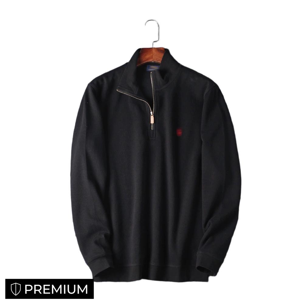 15 OPTIONS Classic Knit Half-Zip Pullover Sweatshirt