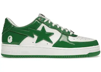 A Bathing Ape Bape Sta Low Green