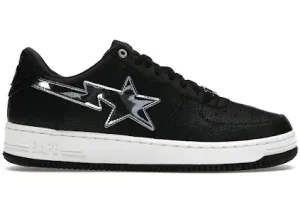 A Bathing Ape Bape Sta Black Silver
