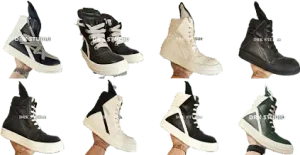 Rick Owens Geobasket High Top Sneakers [DRK Studio Batch]