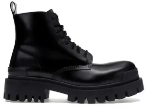 Balenciaga Strike Lace Up Boots