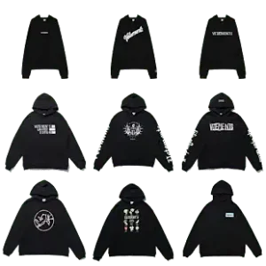 Bunch of Vetements Hoodies (56 Variants)