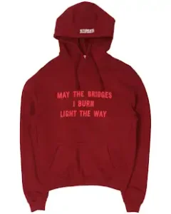Vetements Bridges I Burn Hoodie
