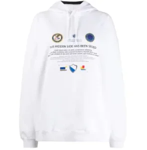 Vetements Hidden Side Seized Hoodie