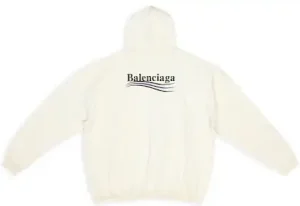 Balenciaga Campaign Hoodie Beige