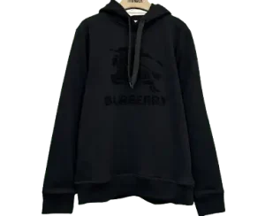 Burberry Towel Embroidery Horse Knight Logo Hoodie