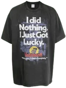 Vetements I Got Lucky Tee
