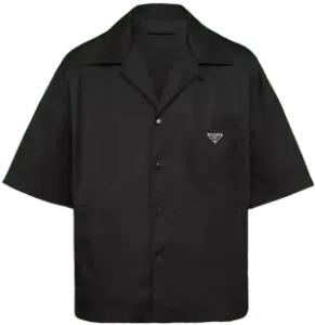 Prada Short Sleeved Nylon Shirt