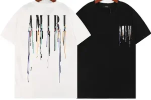 Amiri Dripping Paint Tee