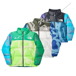 North Face x KAWS Puffer Nuptse Jacket #2