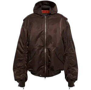 Balenciaga Brown Bomber Jacket