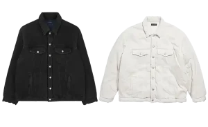 Balenciaga Padded Denim Jacket