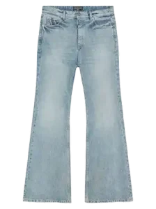 Balenciaga Blue Lost Tape Flared Denim Jeans