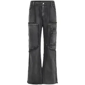 No Faith Studios Flared Denim Jeans