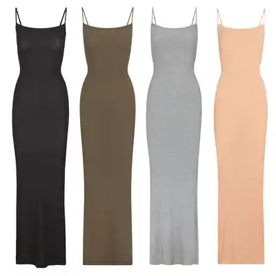 SKIMS Long Slip Dress