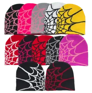 Spider-Web Beanies