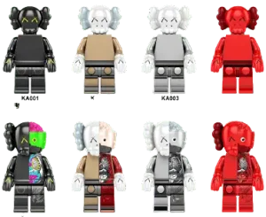 Kaws Lego Figures