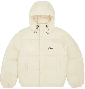 Corteiz Bolo V2 Puffer Jacket Off White