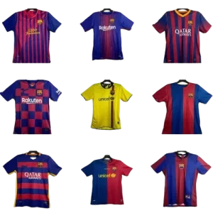 Barcelona Retro Football Jerseys 1992-2020 (31 Variants)