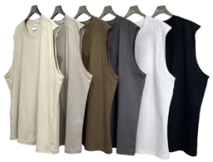 Unbranded Blank Sleeveless Tees