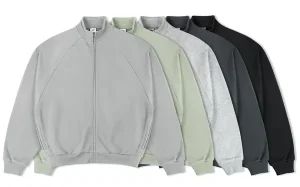 Unbranded Blank Zip-Up Sweaters