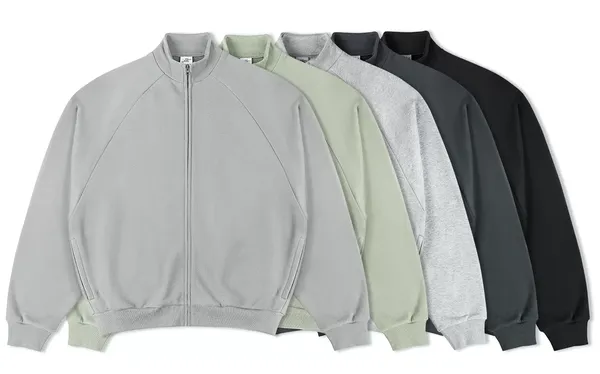 Unbranded Blank Zip-Up Sweaters