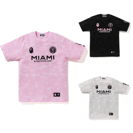 BAPE x Inter Miami CF Camo Tees (3 Variants)