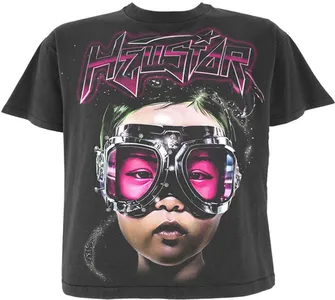 Hellstar The Future Tee Black/Pink (NFC)