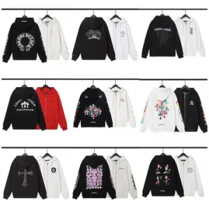 Bunch of Chrome Hearts Hoodies #2 (38 Variants)