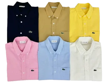 Lacoste Linen Shirts (6 Variants)