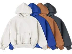 Unbranded Blank Heavy Double Layer Hoodies (8 Variants)