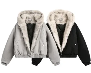 Flee GFN Hooded Faux Fur Jackets (2 Variants)