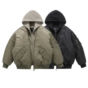 Flee GFN All In Hooded Bomber Jackets (2 Variants)
