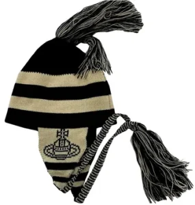 Vivienne Westwood Ear Flap Knit Beanie (2 Variants)