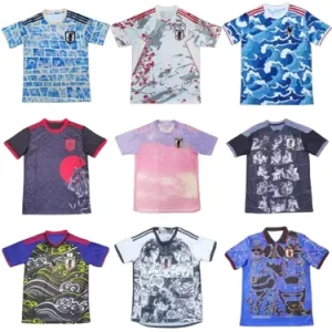 Japanese Football Jerseys (80 Variants)