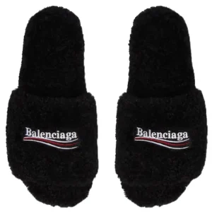 Balenciaga Furry Slides