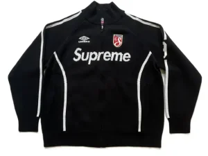Supreme x Umbro Black Knit Sweater
