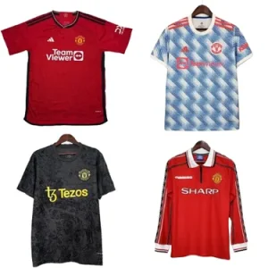 Bunch of Manchester United Football Jerseys (59 Variants)