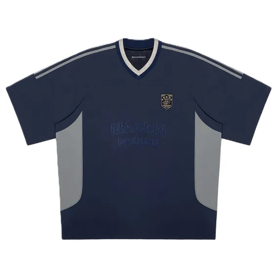 MASONPRINCE Navy Blue Football Jersey
