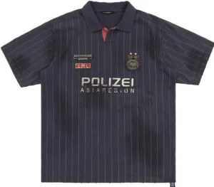 MASONPRINCE Striped Polizei Polo