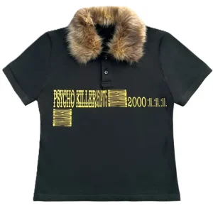 PSYCHOKILLER Fur Collar Polo