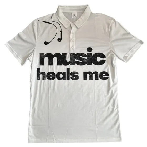 Music Heals Me Polo