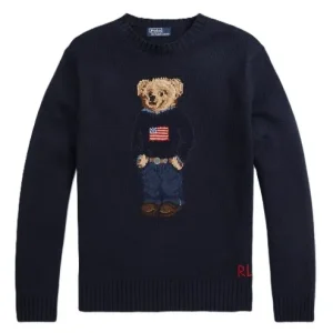 Polo Ralph Lauren USA Bear Knit Sweater