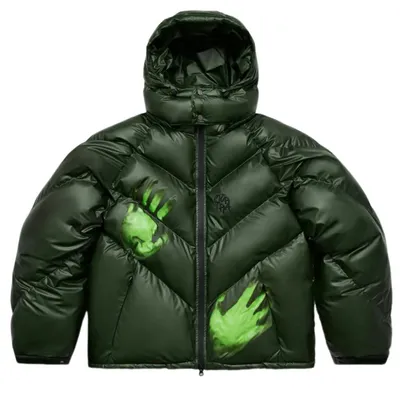 Mertra Green Heat Reactive Puffer Jacket